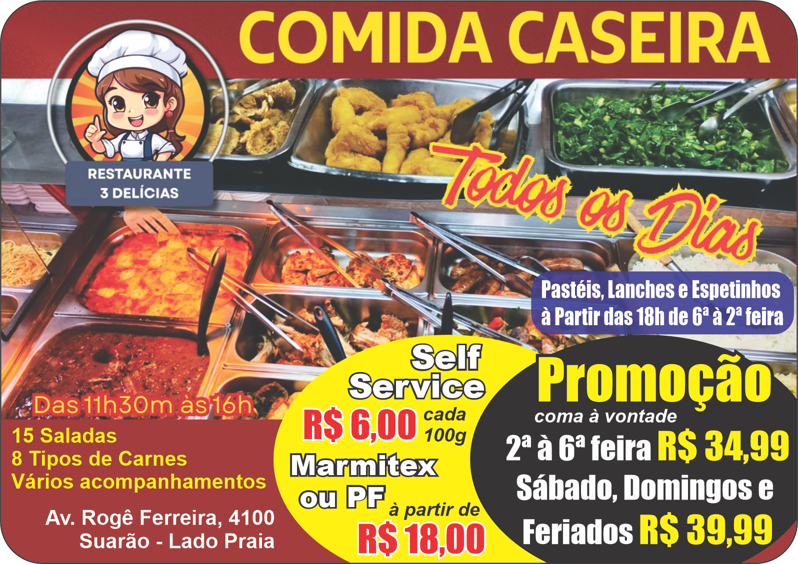 Restaurante 3 Delicias